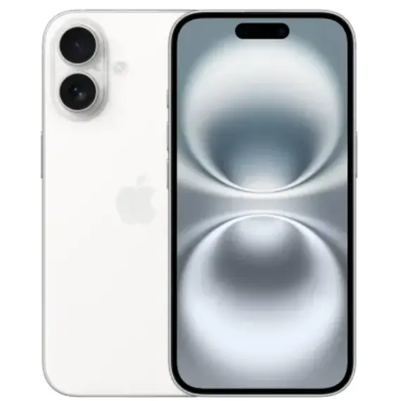 მობილური ტელეფონი Apple IPhone 16 128GB White,Model A3287