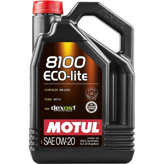 ზეთი MOTUL 8100 ECO-LITE 0W20 5L