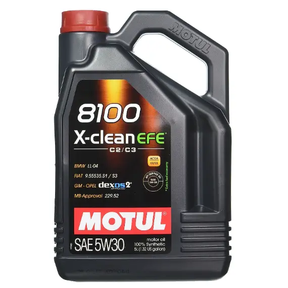 ზეთი MOTUL 8100 X-CLEAN EFE 5W30 5L