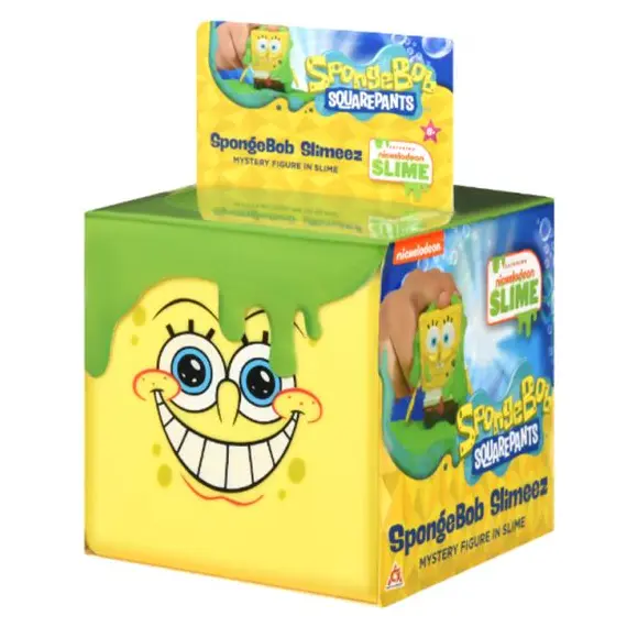 სპანჯბობის გმირები SpongeBob SquarePants - Slime Figure Blind Cube