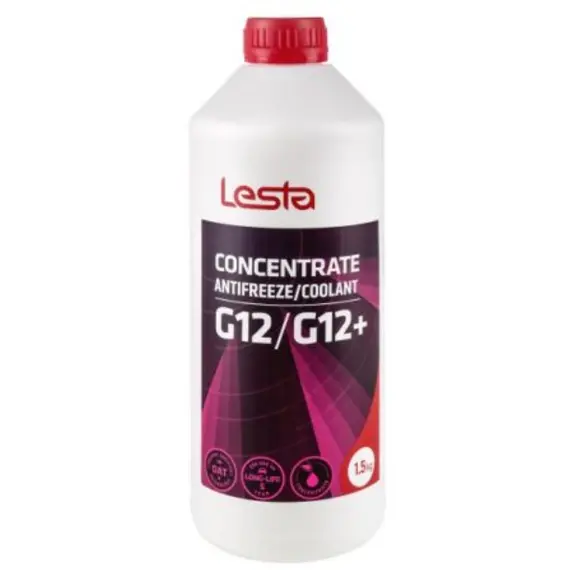 ანტიფრიზი LESTA CONC. (G12+, RED) 1,5kg