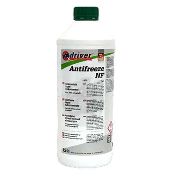 ანტიფრიზი DRIVER NF (GREEN) 1,5L