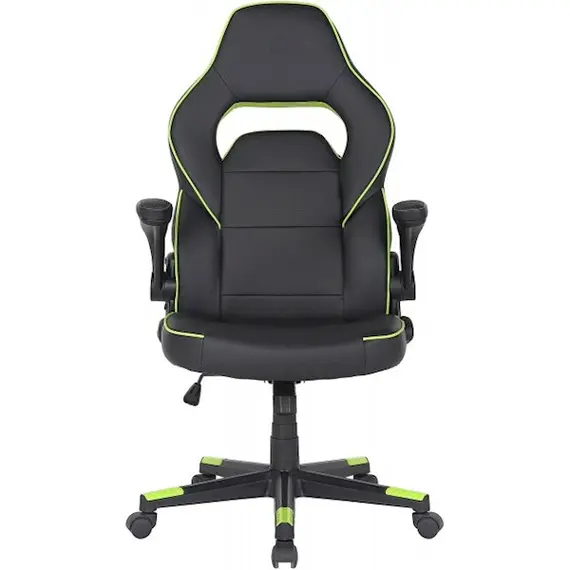 სათამაშო სავარძელი 2E 2E-GC-HEB-BK Gaming Chair Hebi Black/Green