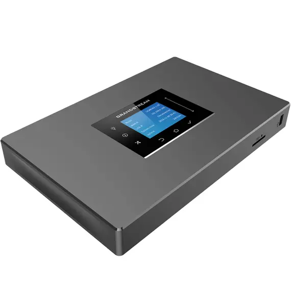 ხმის სისტემა Grandstream UCM6302A IP PBX appliance Dual GigE RJ45 Ethernet ports with PoE Plus