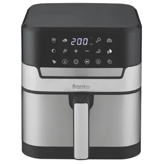 აეროგრილი Franko FAF-9027, 1800W, 8L, Air Fryer, Black/Silver