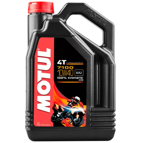 ზეთი MOTUL 7100 10W40 4T ROAD/OFF-R. 4L