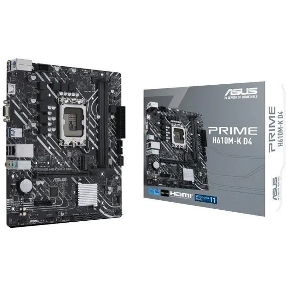 დედა დაფა ASUS PRIME H610M-K D4 s1700 H610 2xDDR4 M.2 HDMI-VGA mATX