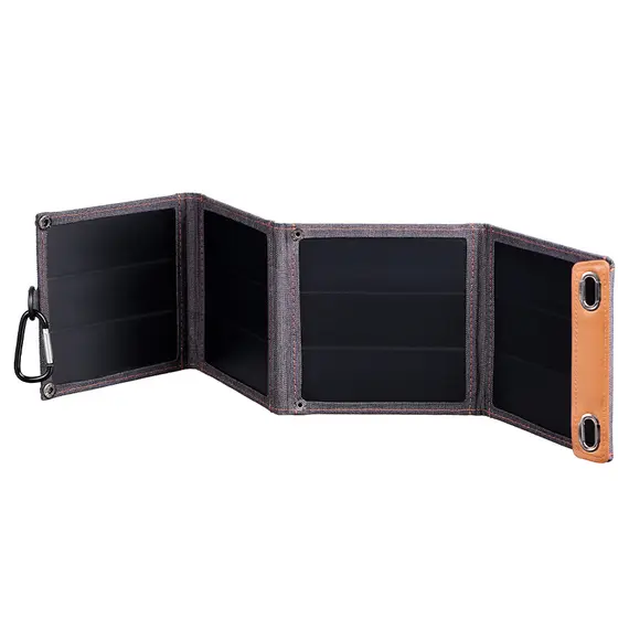 პორტატული მზის პანელი, დამტენი 2E portable solar panel, 14 W, USB-A 5V/2.4A