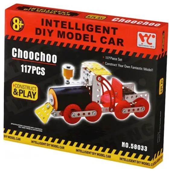 სათამაშო მატარებელი Same Toy DIY Metel Model 58033Ut