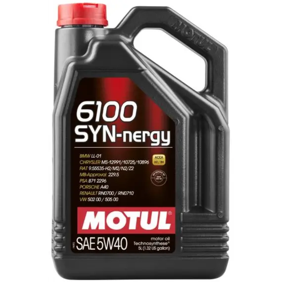 ზეთი MOTUL 6100 SYN-NERGY 5W40 5L