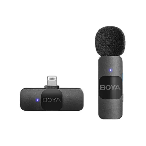 მიკროფონი Boya BY-V1 Ultracompact 2.4GHz Wireless Microphone System