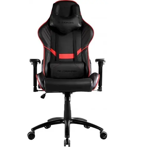 სათამაშო სავარძელი 2E GAMING Chair HIBAGON Black/Red
