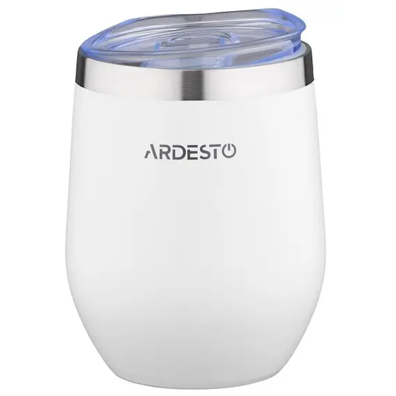 თერმო ჭიქა Ardesto AR2635MMW 350ml Travel mug Compact mug white