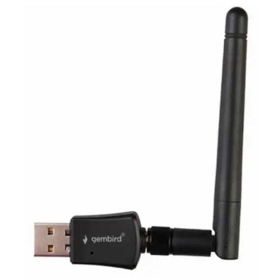 ადაპტერი Gembird WNP-UA300P-02 High power USB WiFi adapter 300 Mbps