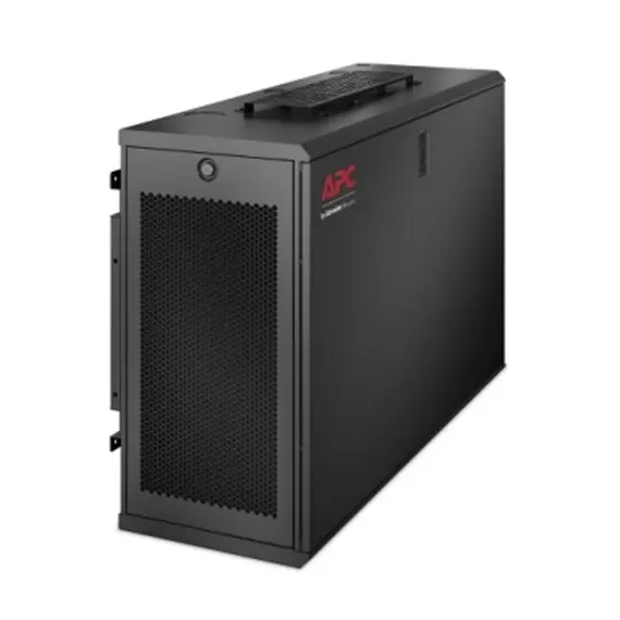სერვერის ყუთი APC NetShelter WX 6U Low-Profile Wall Mount Enclosure 230V Fans