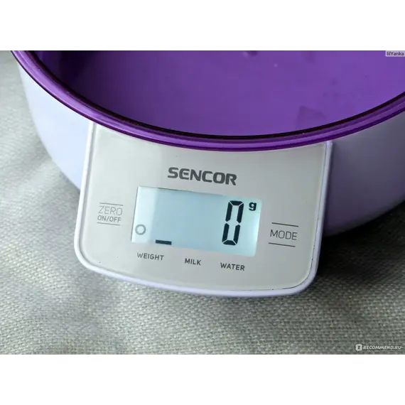 სამზარეულოს სასწორი SENCOR SKS 4004VT