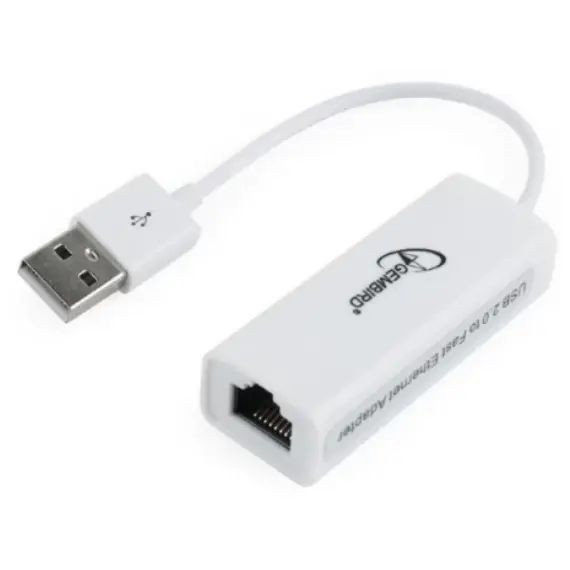 ადაპტერი Gembird NIC-U2-02 USB 2.0 LAN adapter
