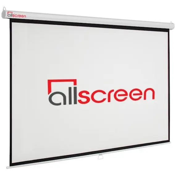 პროექტორის ეკრანი ALLSCREEN MANUAL PROJECTION SCREEN 200X200CM CWP-8080