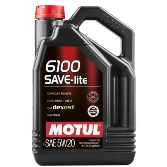 ზეთი MOTUL 6100 SAVE-LITE 5W20 4L