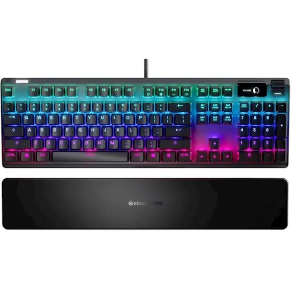 კლავიატურა SteelSeries 64642_SS Apex 7, Wired, RGB, USB, Gaming Keyboard, Black