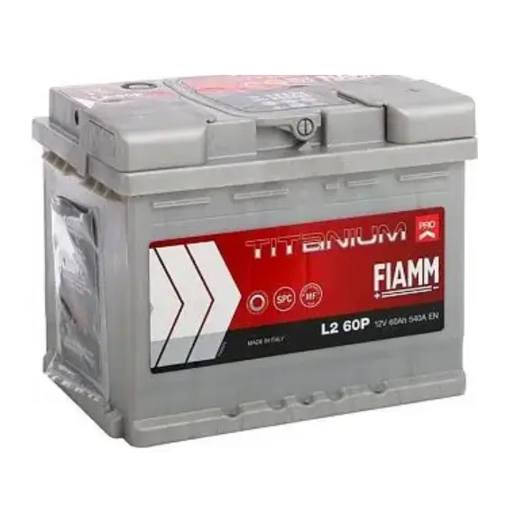 აკუმულატორი FIAMM TP L2 60P 60 ა*ს R+