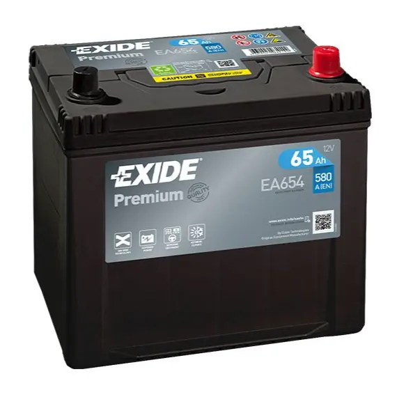 აკუმულატორი Exide PR EA654 65 ა*ს JIS R+