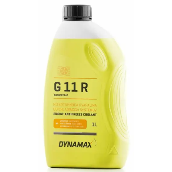 ანტიფრიზი DYNAMAX (G11, YELLOW) 1,5L