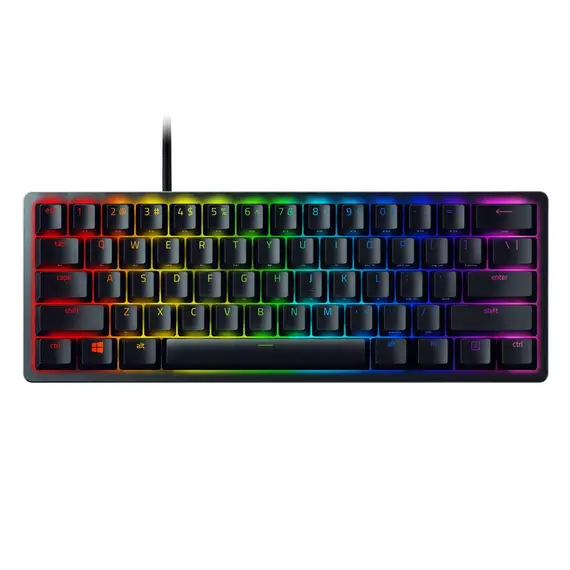 კლავიატურა Razer Gaming Keyboard Huntsman Mini Red Switch USB US RGB, Black