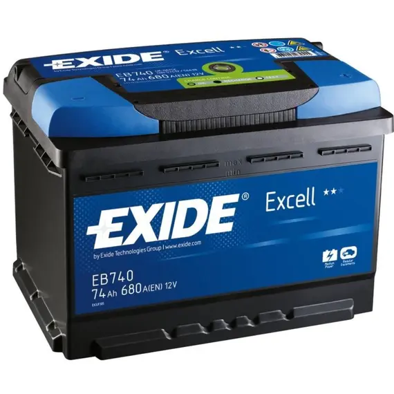 აკუმულატორი Exide EXCELL EB620 62 ა*ს R+
