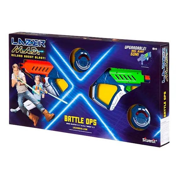 სათამაშო იარაღი Silverlit Lazer M.A.D. DUAL KIT