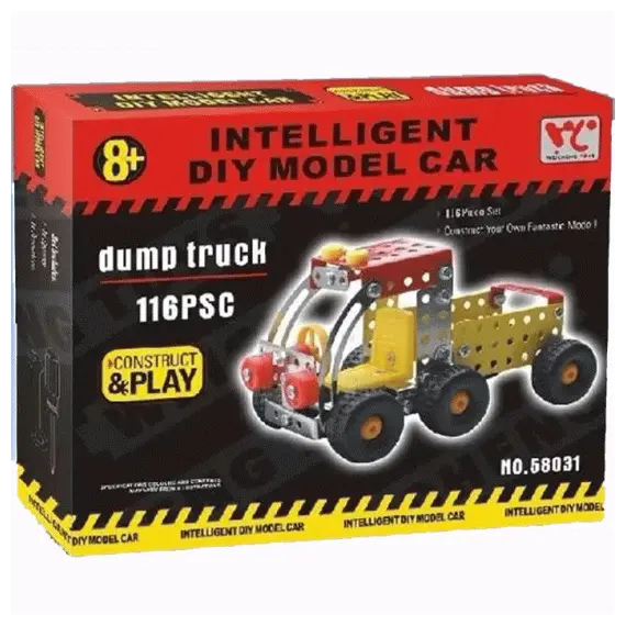 სათამაშო ტრაქტორი Same Toy DIY Metel Model 58031Ut