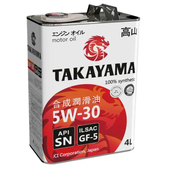 ზეთი TAKAYAMA 5W30 ILSAC GF-5 /SN 4L