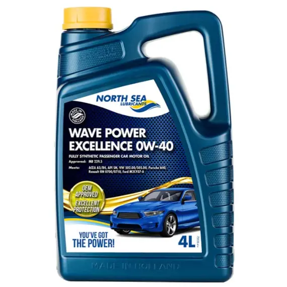 ზეთი NSL WAVE POWER EXCELLENCE 0W40 4L