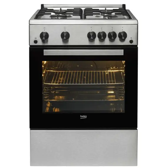 გაზქურა Beko FBGT62110DXO