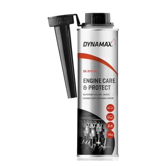 საწმენდი სითხე DYNAMAX ENGINE CARE&PROT. (დამცავი) 0,3L