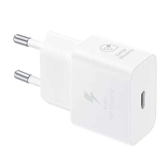 ადაპტერი Samsung 25W EP-T2510 AC Charger Type-C (w/o cable) White (EP-T2510NWEGRU)