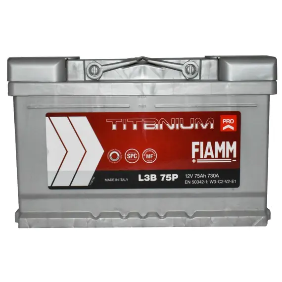 აკუმულატორი FIAMM TP L3B 75P 75 ა*ს R+