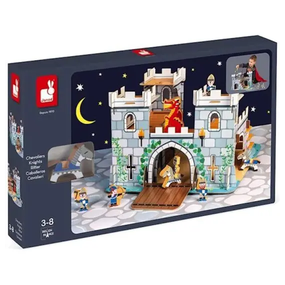 სათამაშო სასახლის ნაკრები Janod Story Fortified Castle