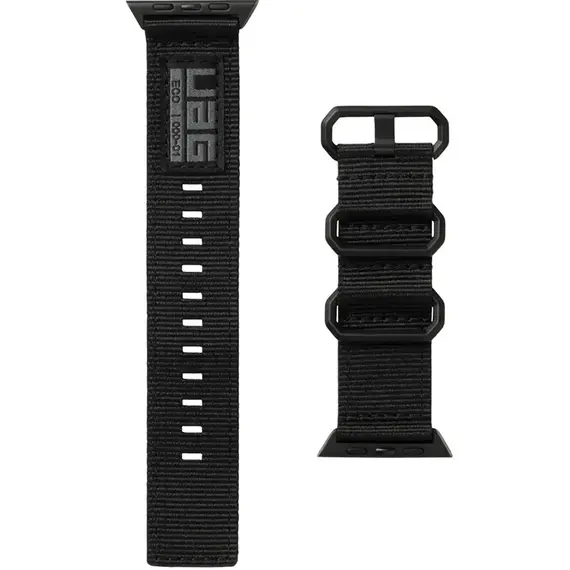 სმარტ საათის სამაჯური UAG Watch 45 Nato Eco Strap- Graphite nylon