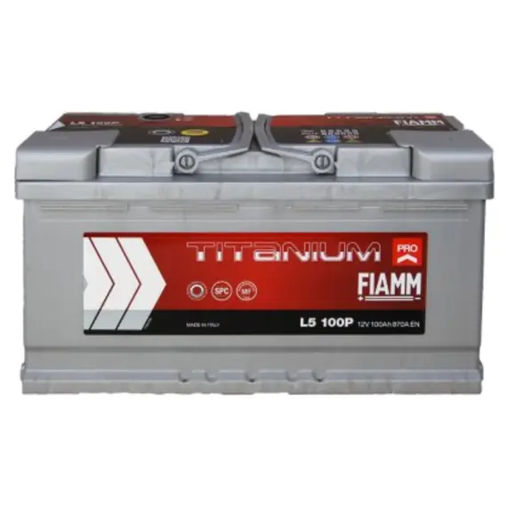 აკუმულატორი FIAMM TP L5 100P 100 ა*ს R+