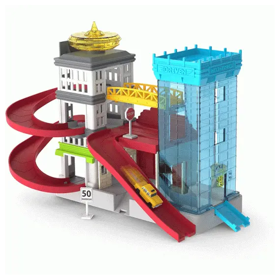 სათამაშო ნაკრები DRIVEN POCKET SERIES BIG CITY PLAYSET