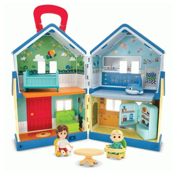 სათამაშო სახლი CoComelon Feature Playset Deluxe Family House Playset