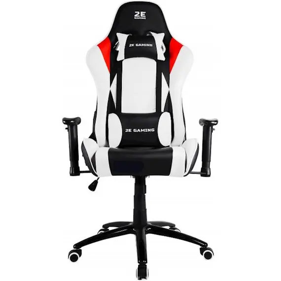 სათამაშო სავარძელი 2E 2E-GC-BUS-WT Gaming Chair Bushido White/Black