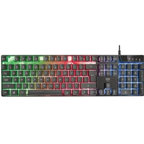 კლავიატურა TRUST GXT835 AZOR GAMING KEYBOARD US