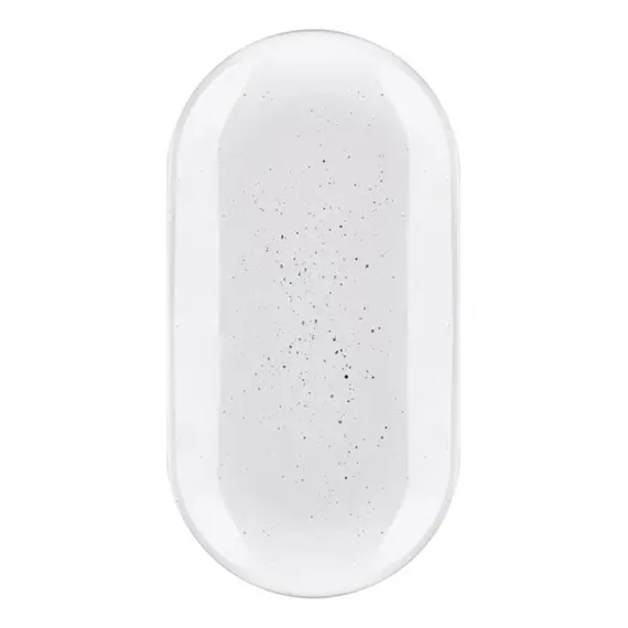 ოვალური თეფში Ardesto Plate Bagheria, 25х13 cm, Bright white, ceramics