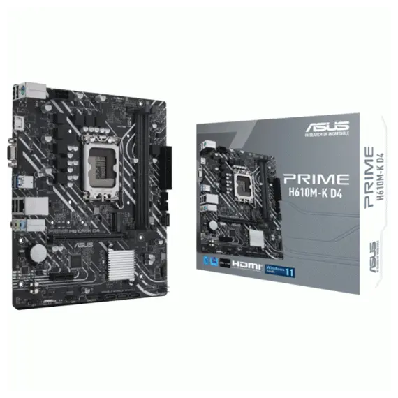 დედა დაფა ASUS LGA PRIME H610M-R D4-SI