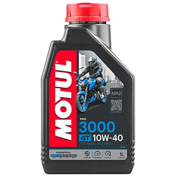 ზეთი MOTUL 3000 10W40 4T ROAD 1L