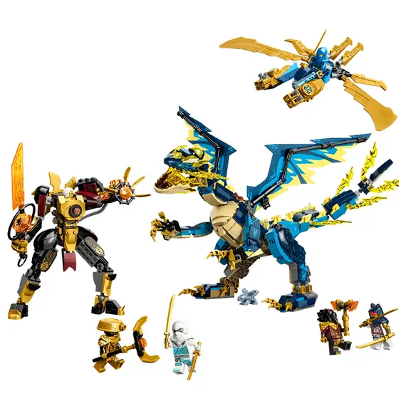 ლეგო LEGO Ninjago Elemental Dragon vs. The Empress Mech