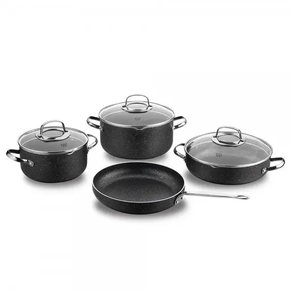 ქვაბის და ტაფის ნაკრები KORKMAZ A1371 COOKWARE