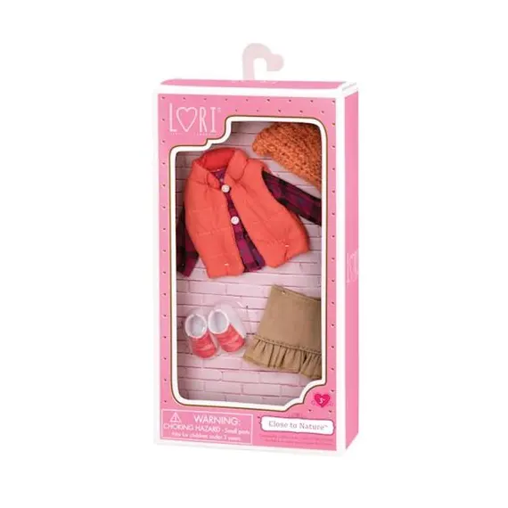 თოჯინის ტანსაცმელი LORI 6" DOLL PUFFER VEST OUTFIT